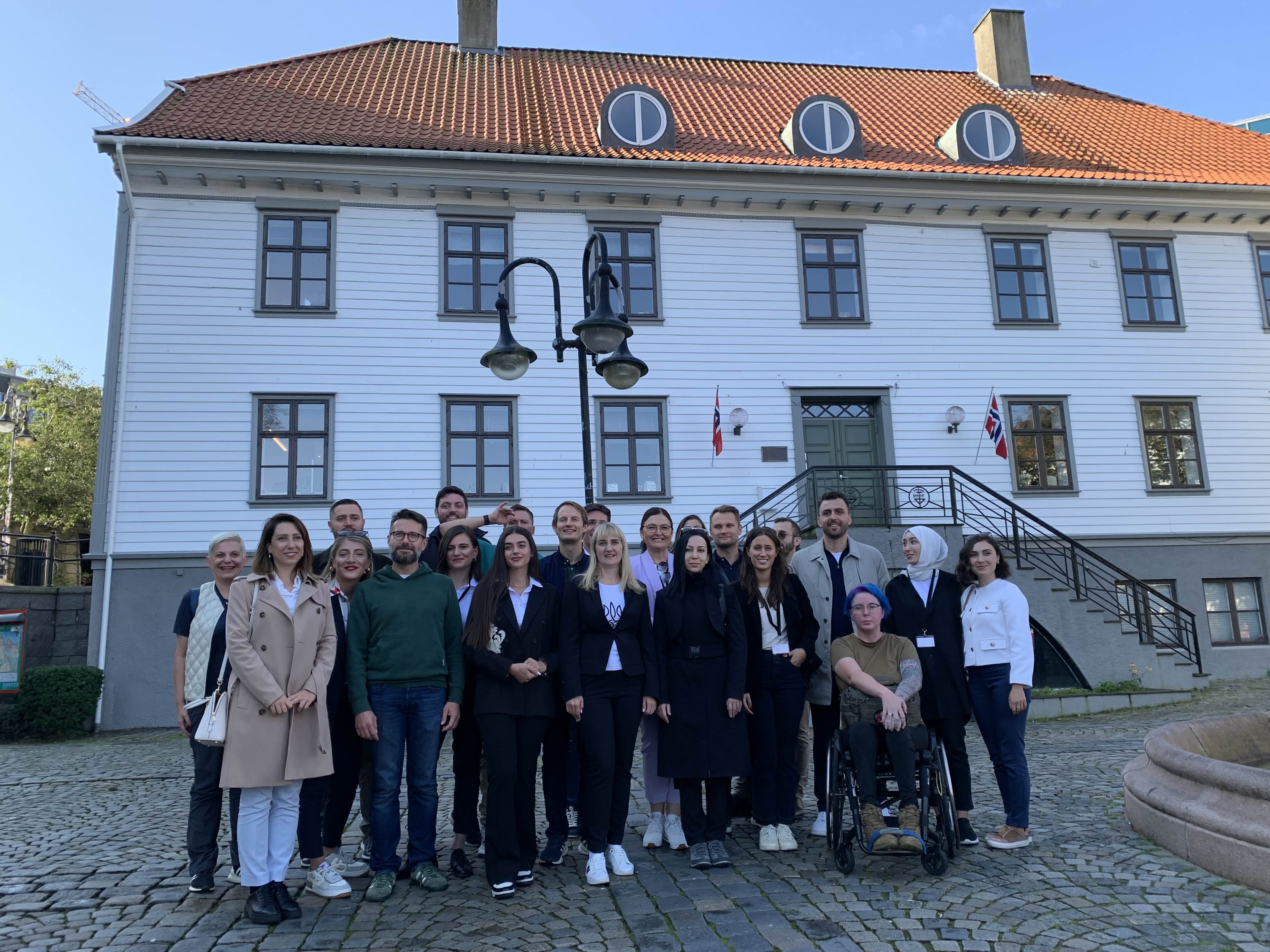 Framtidens europeiske ledere på Stavanger-besøk