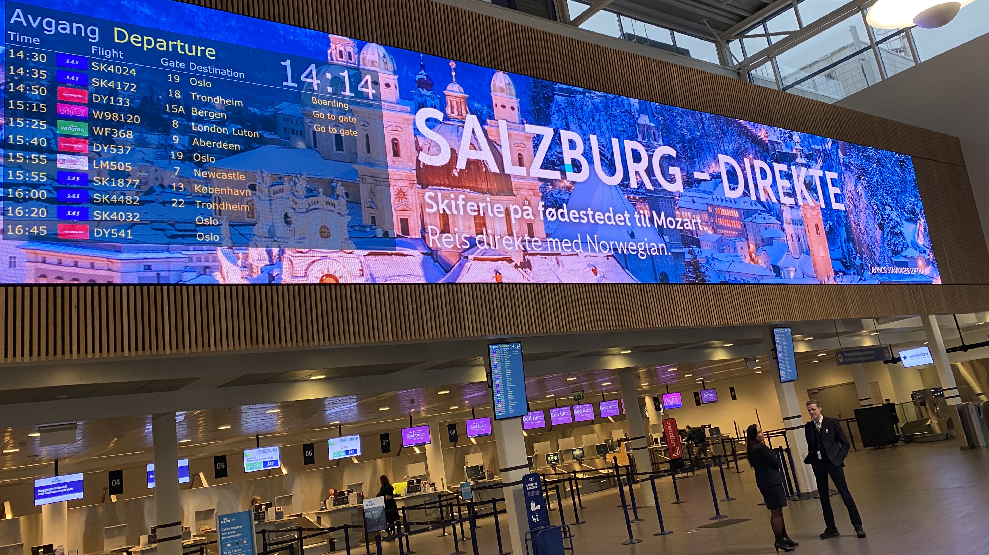 Regionen taper terreng i luften 