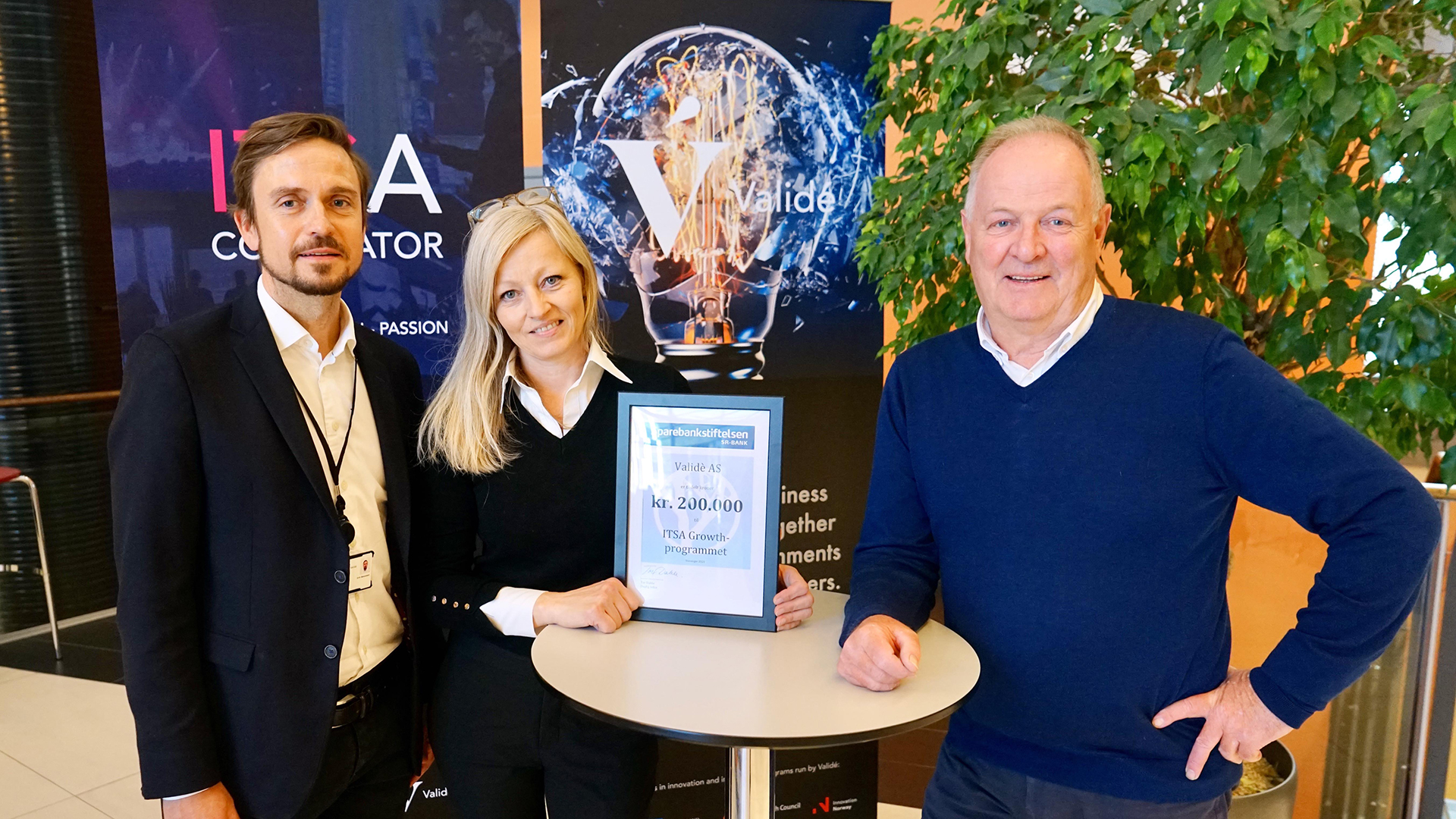 Sparebankstiftelsen SR-bank støtter ITSA Growth