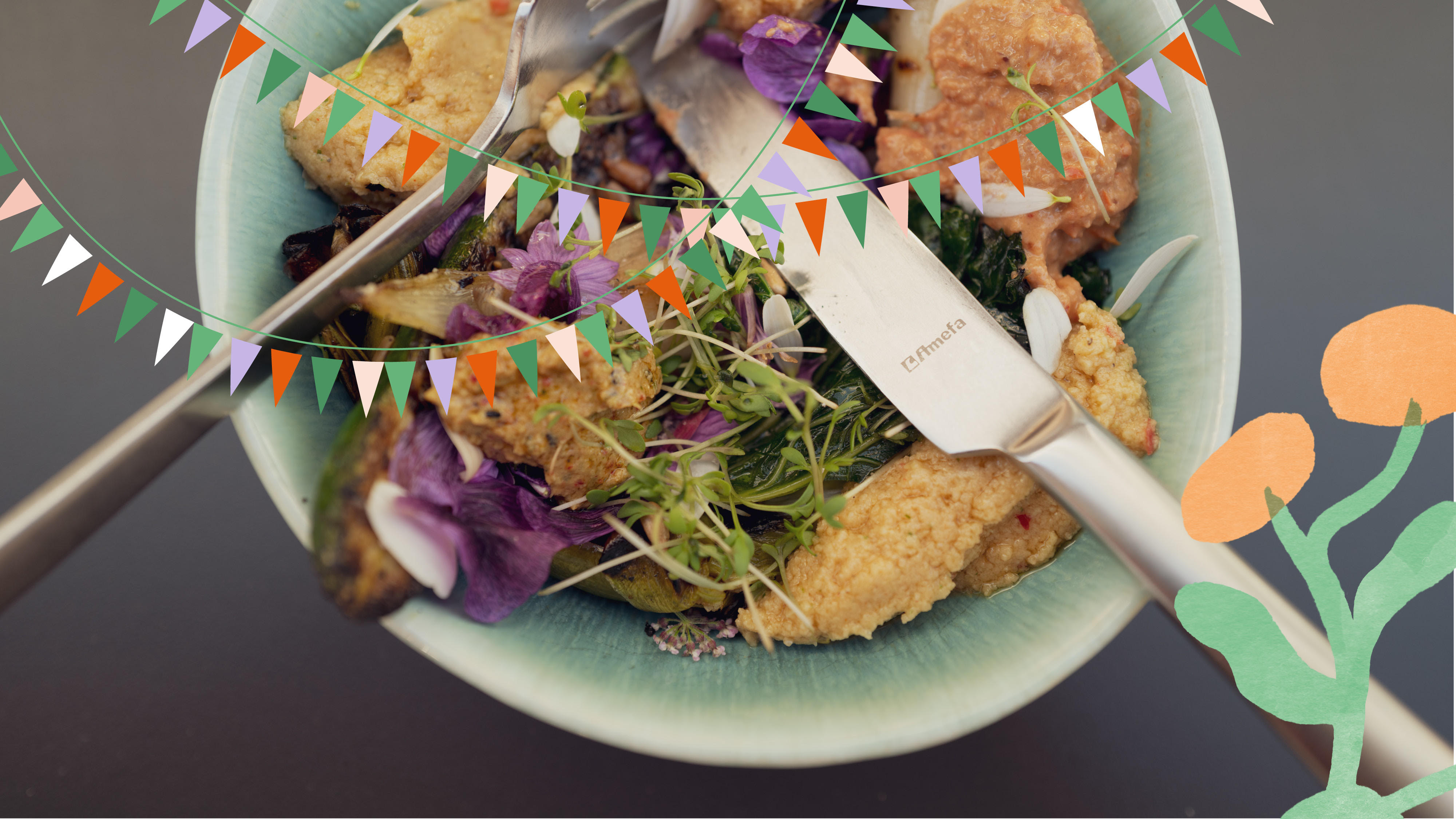 Setter opp Gladmatløyper