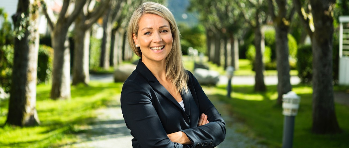 A managing director doing things her way