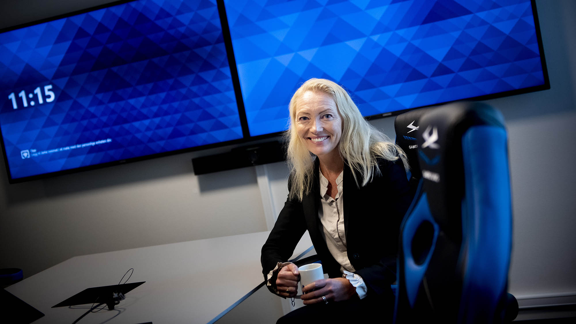 Lager gamingrom på jobb