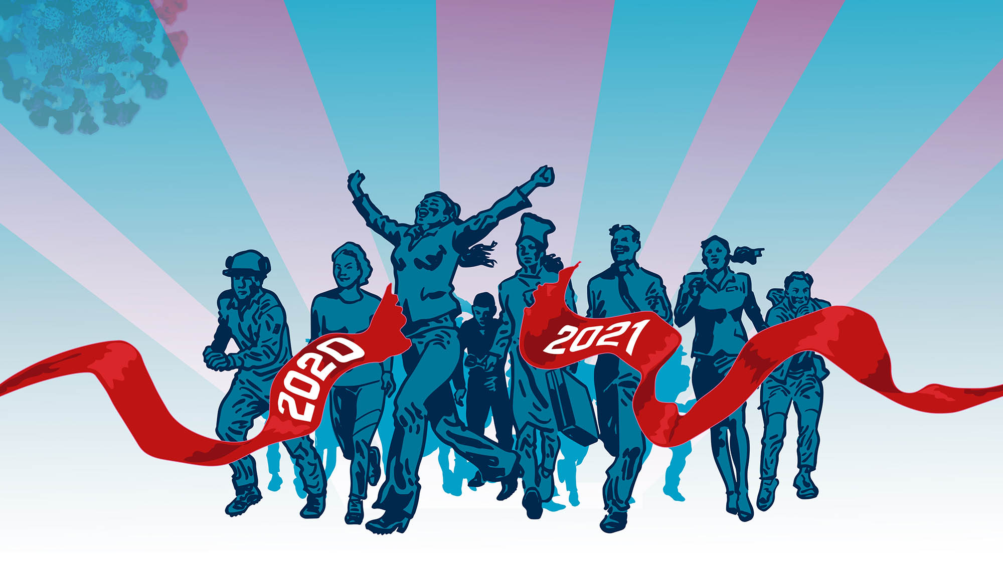 Det lange koronaløpet