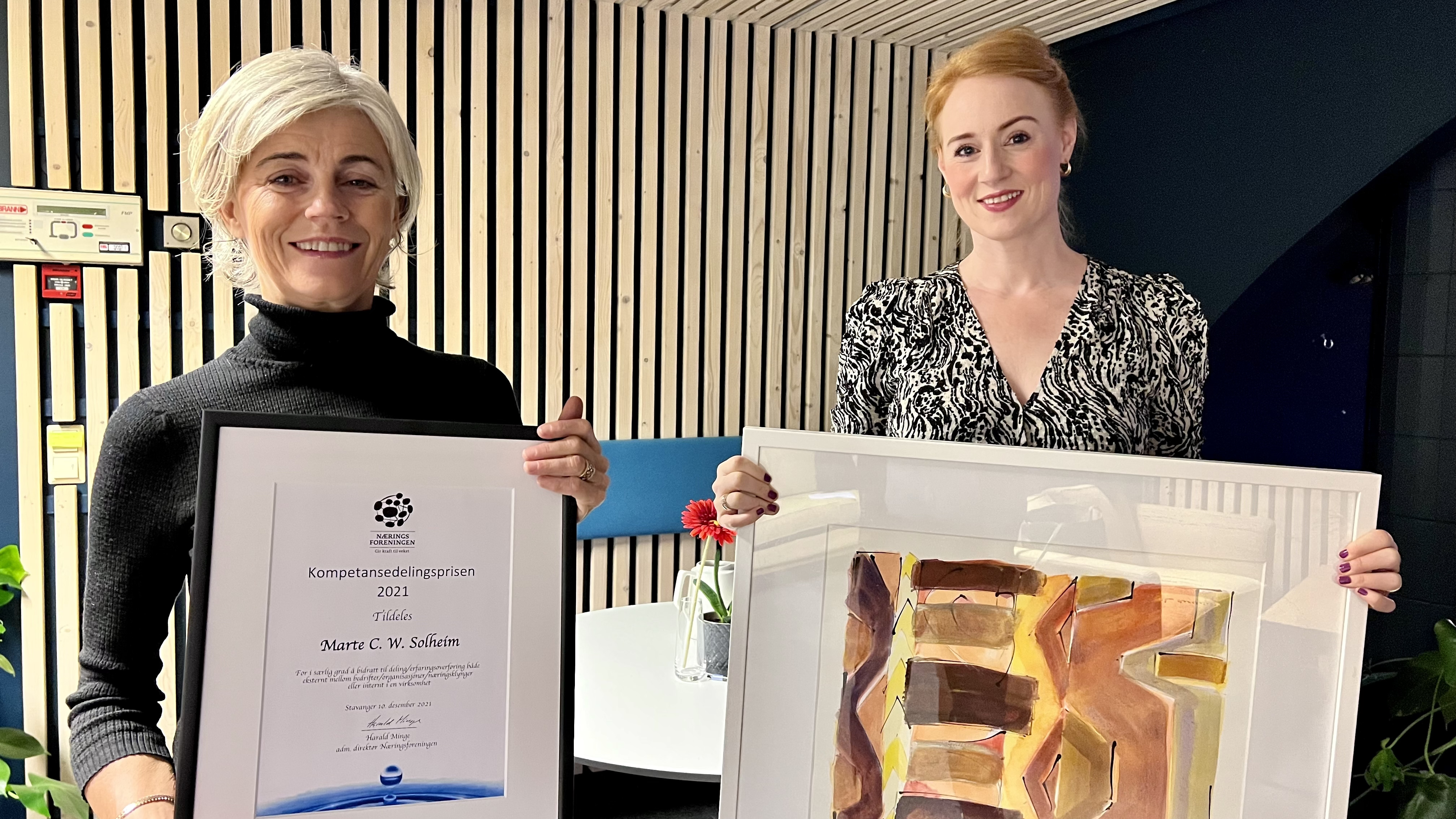 Marte Solheim vant kompetanseprisen
