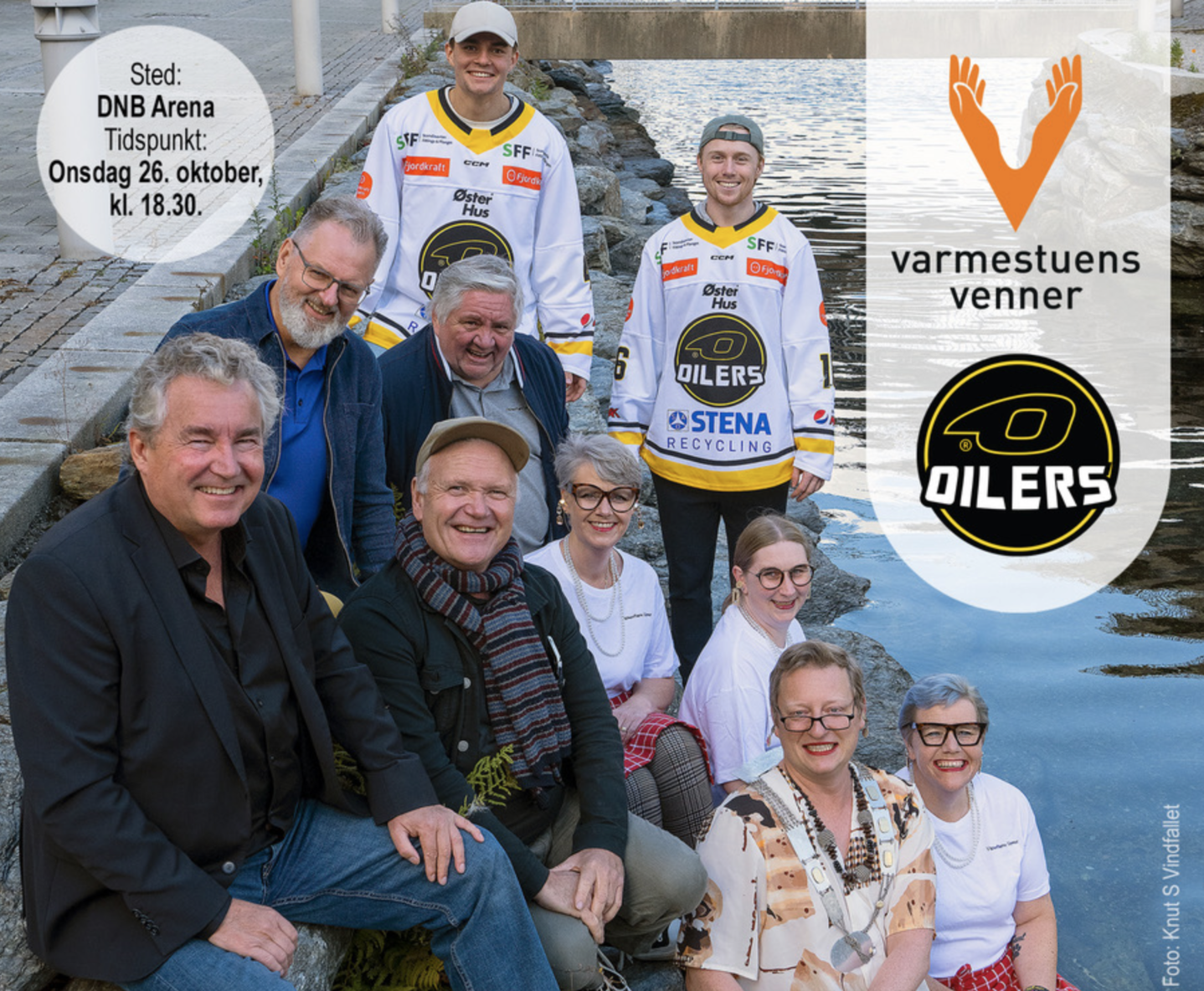 Varmestuens venner mobiliserer næringslivet i DNB Arena