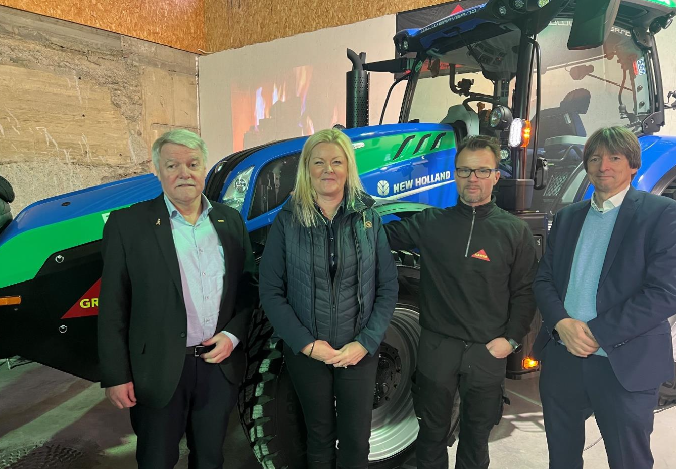 Verdens første fossilfrie traktor