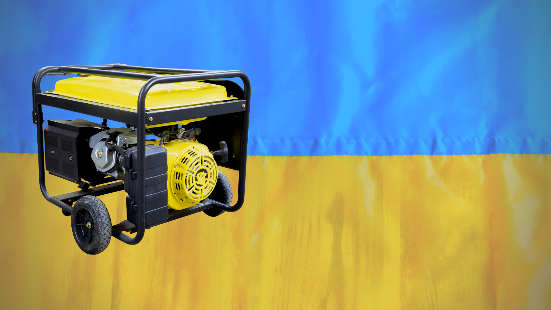 Strømaggregater til Ukraina