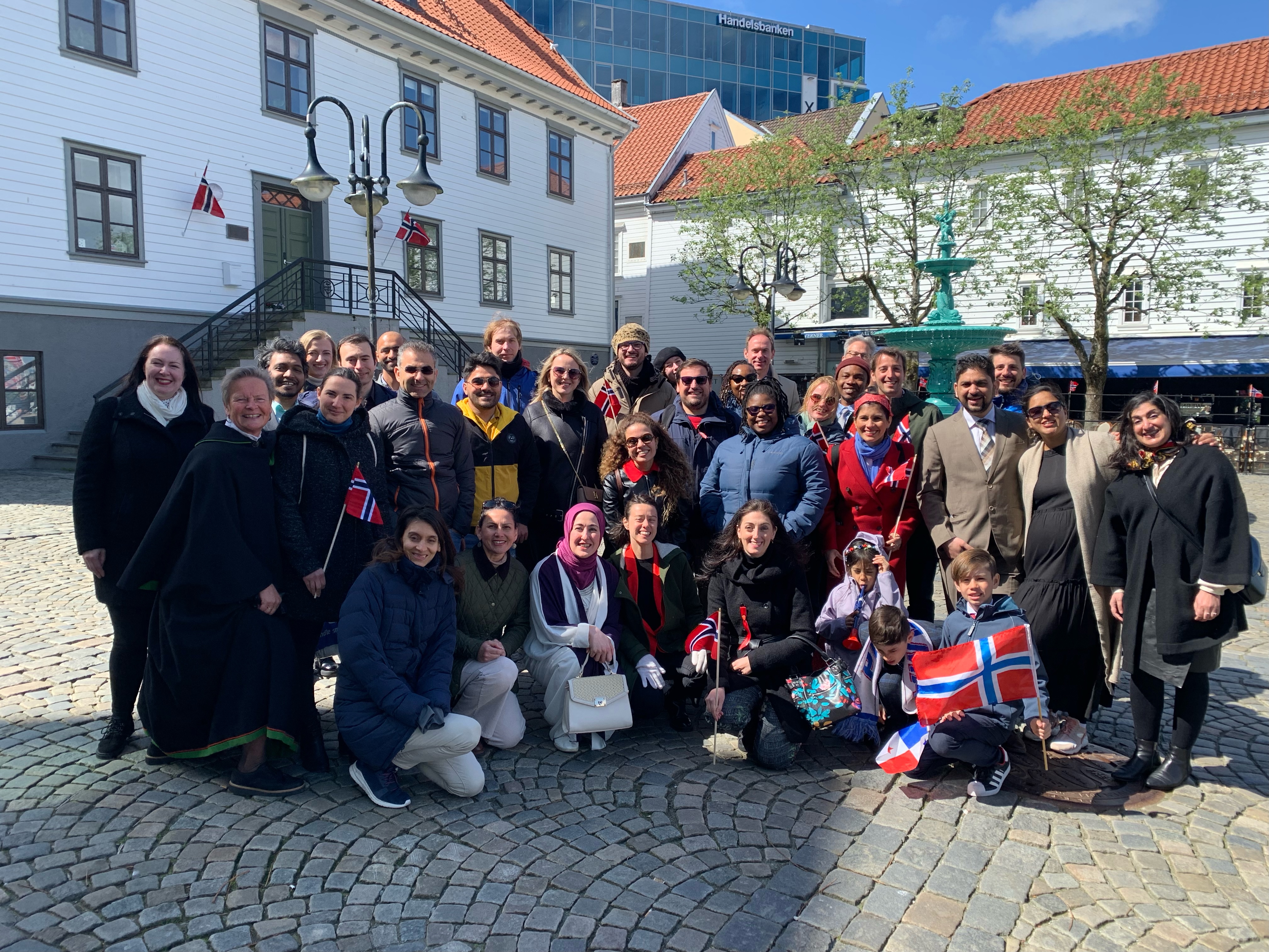 Feiret 17. mai for første gang