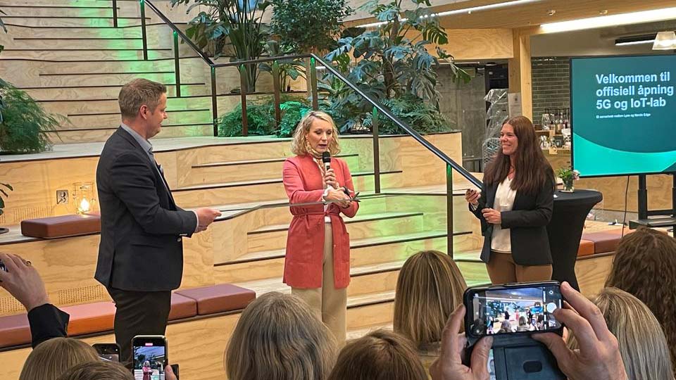 Lyse og Nordic Edge åpner lab for mobilteknologi