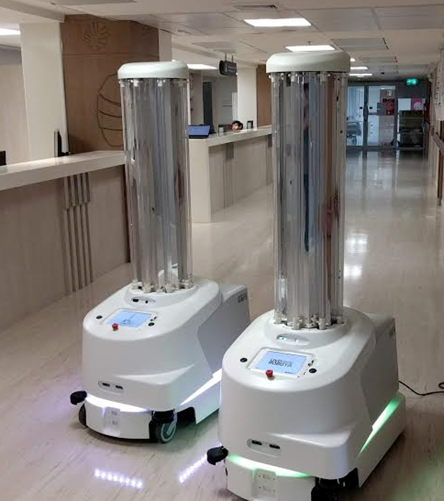 Nytt samarbeid: UVD-robot for desinfeksjon av covid-19