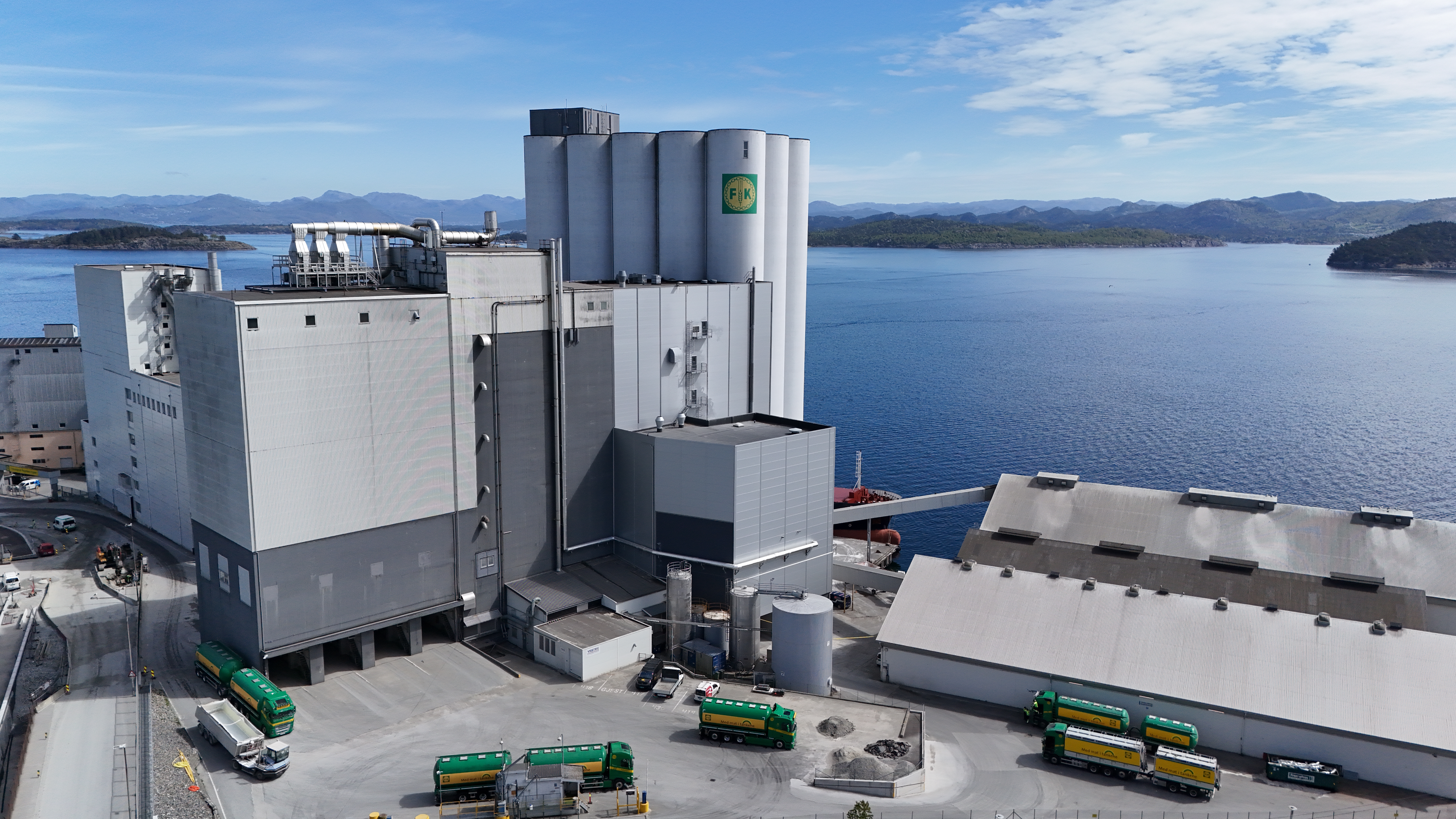 126 mill.: Ministeren åpnet Felleskjøpets nye energianlegg